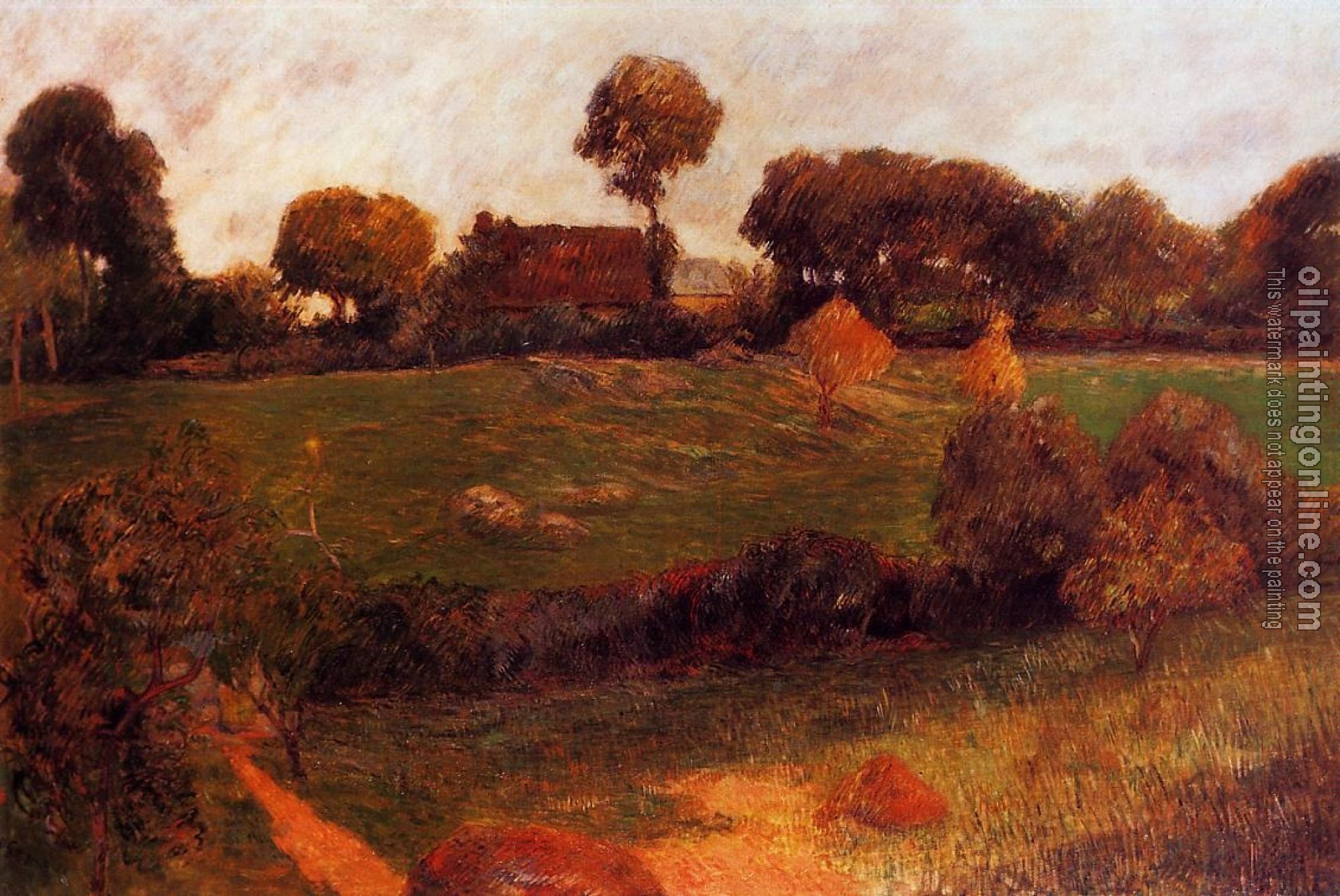 Gauguin, Paul - Farm in Brittany